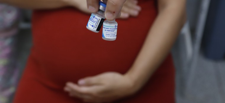 Saúde reforça vacinação de gestantes antes do período sazonal