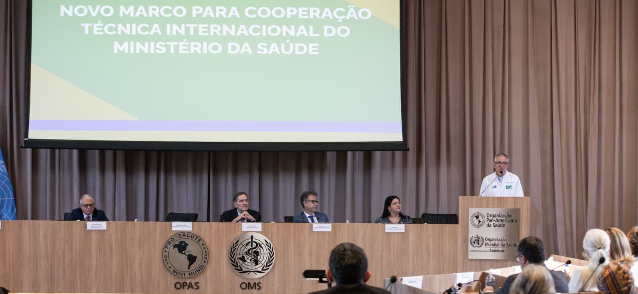 Ministério da Saúde atualiza e reforça parceria com a OPAS/OMS