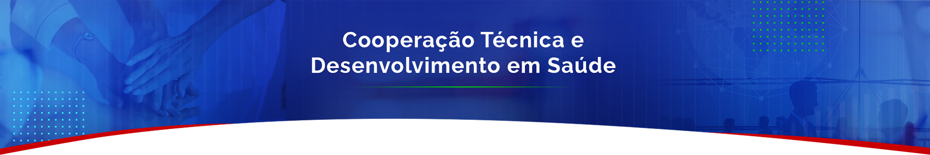 Banner do Departamento de Cooperação Técnica e Desenvolvimento em Saúde - DECOOP