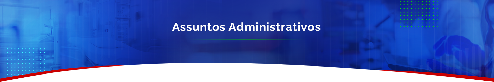 Banner de Assuntos Administrativos