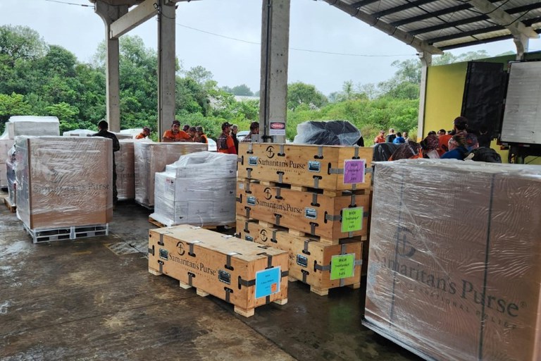 El gobierno federal coordina la recepción de donaciones internacionales para Rio Grande do Sul
