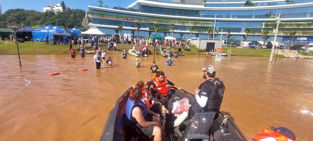 El tercer avión con donaciones de Samaritan’s Purse para las víctimas de las inundaciones llega a Canoas