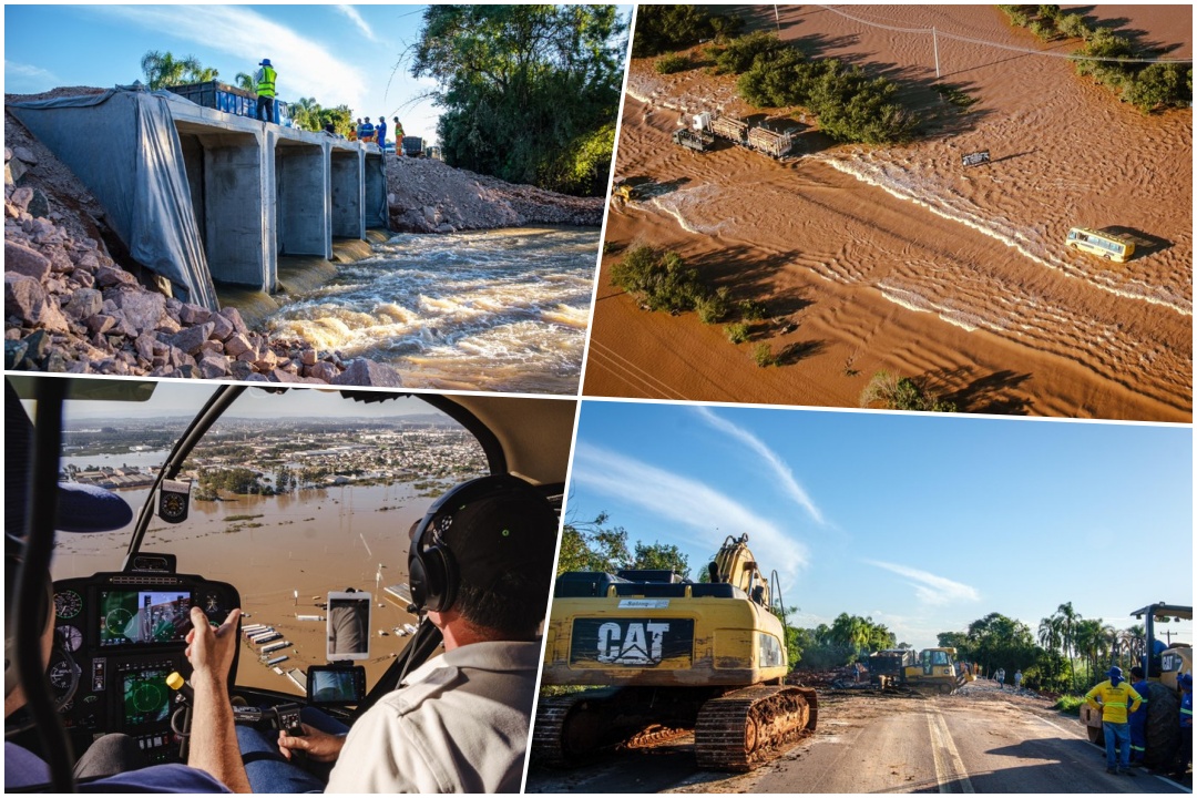El Gobierno brasileño da prioridad en ayudar a los afectados por las fuertes lluvias en el sur del país