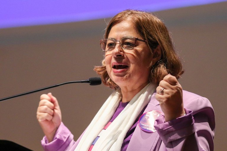 Ministra de las Mujeres, Cida Gonçalves