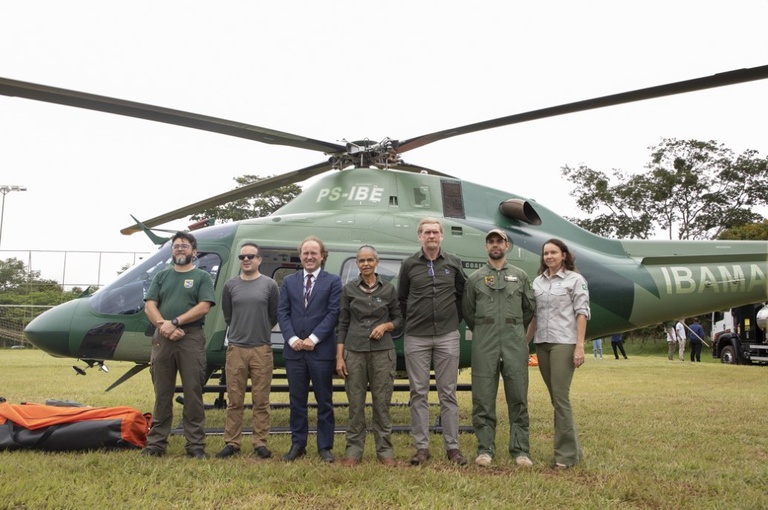 Novos helicópteros do Ibama