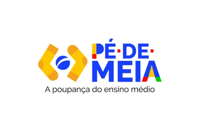 Logo do programa Pé de Meia