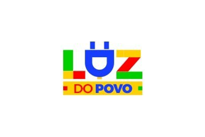 Logo do programa Luz do Povo