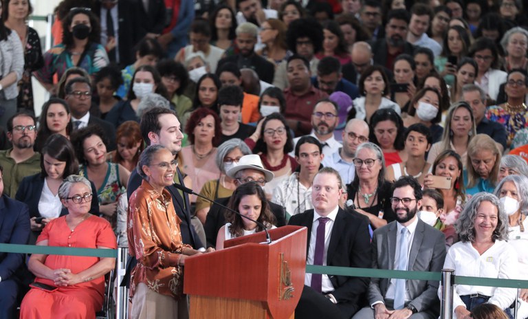 Discurso da ministra do Meio Ambiente e Mudança do Clima, Marina Silva