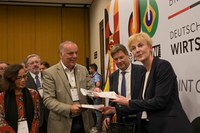 Reaproximação entre Brasil e Alemanha tem reforço com visita de comitiva com vice-chanceler e empresários alemães