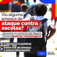 Governo Federal cria canal de denúncias contra ataques e ameaças a escolas