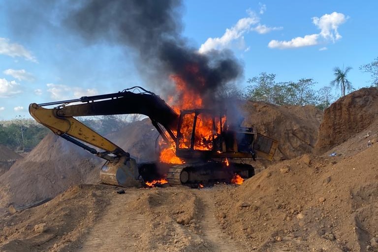 Operação da PF contra garimpo ilegal