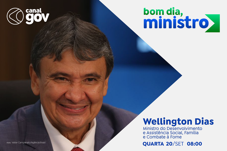 Wellington Dias participa do Bom dia, Ministro