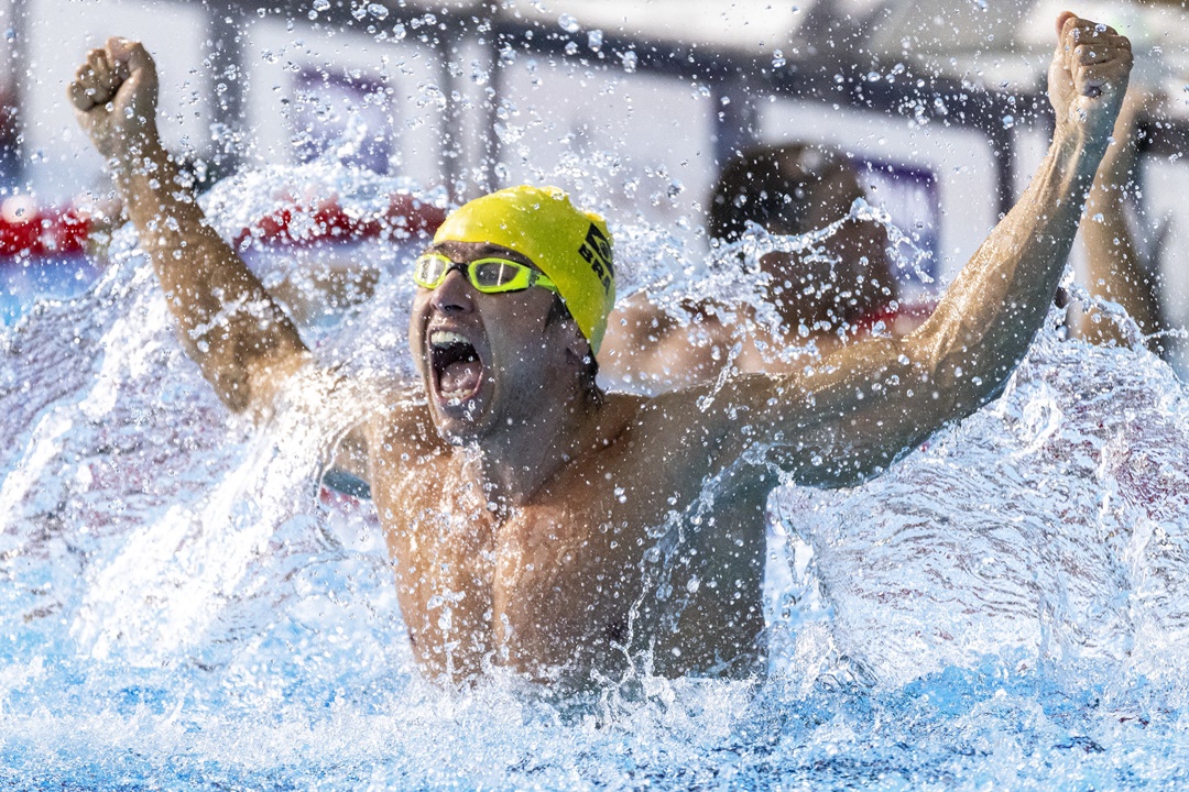 Douglas Matera: incríveis oito ouros no Parapan de Santiago. Foto: Alessandra Cabral/CPB