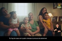 Rede de proteção, direitos e acolhimento é tema de novo vídeo da campanha de fim de ano do Governo