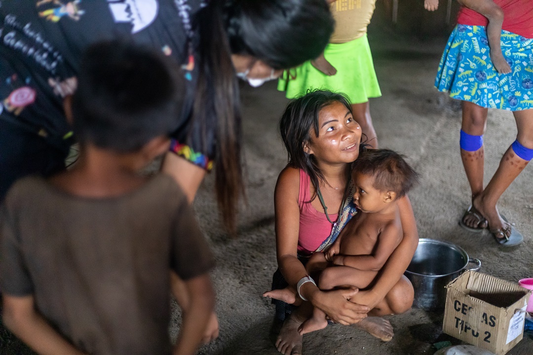 Governo Federal intensifica o trabalho de atendimento aos povos indígenas em Roraima. Foto: Lucas Leffa / Secom