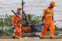 O início da reconstrução das cidades gaúchas