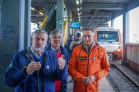 Metrô volta a operar trecho de 26 quilômetros no Rio Grande do Sul