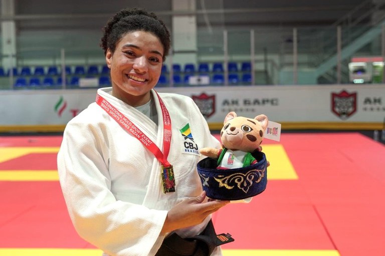 Atleta brasileira do judô, Shirlen Thais do Nascimento