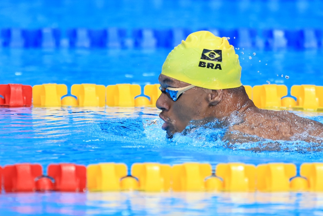 Gabriel Araújo vai em buscar de novos ouros nos Jogos Paralímpicos de Paris: 'leis e incentivos são essenciais'. Foto: Marcello Zambrana/CPB