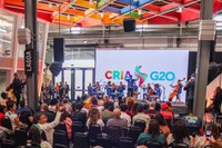 Orquestra Maré do Amanhã traz repertório contemporâneo para o Cria G20