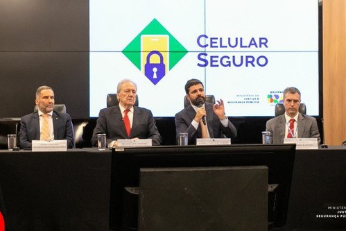 Governo lança o novo Celular Seguro em evento no Palácio da Justiça