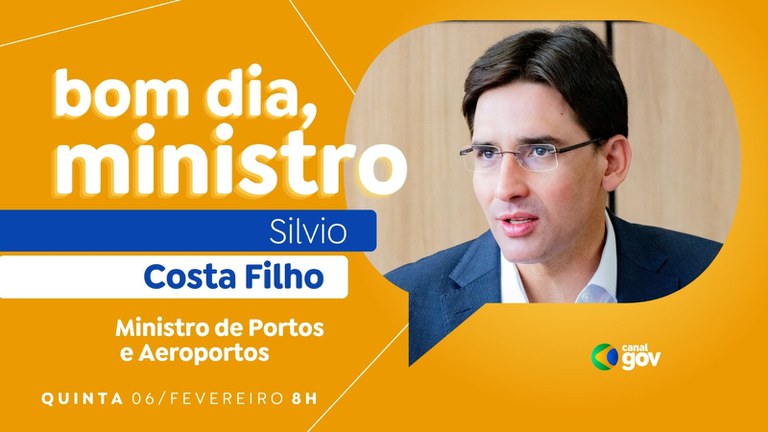 Bom dia, Ministro - Silvio Costa Filho