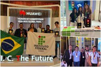 Institutos Federais brasileiros garantem pódios em competição de tecnologia na China