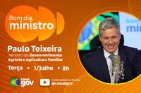 Paulo Teixeira detalha Plano Safra da Agricultura Familiar e políticas de incentivo à produção no Bom Dia, Ministro