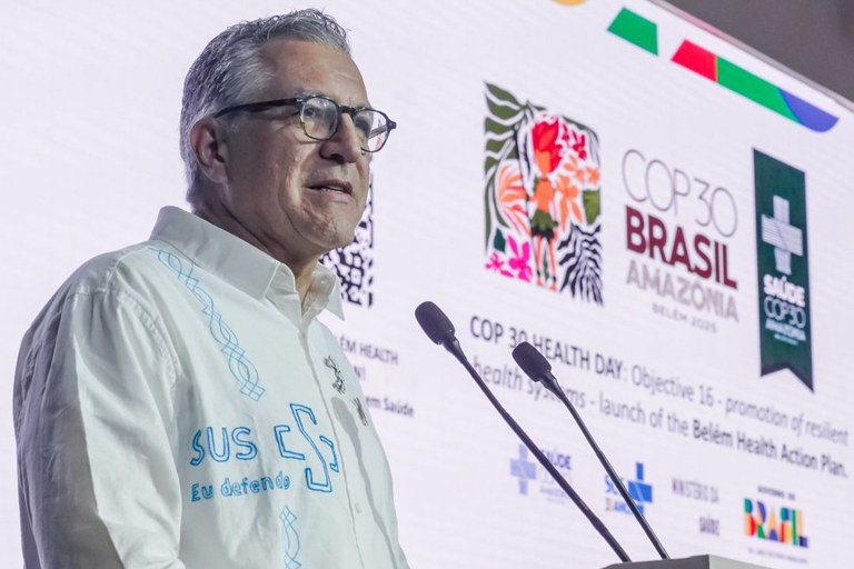 Brasil lança Plano de Ação de Saúde na COP30 em dia marcado US$ 300 milhões destinados ao setor