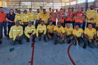 Brigadistas do Ibama reforçam ação do Governo do Brasil na reconstrução de Rio Bonito do Iguaçu, no Paraná