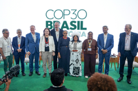 Pavilhões Brasil são inaugurados na COP30 com foco em iniciativas do país para combater mudança do clima