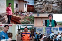 Um mês após tornado, Rio Bonito do Iguaçu se reconstrói com auxílio de R$ 50 milhões do Governo do Brasil e presença articulada no acolhimento