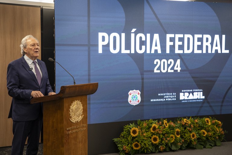 Atuação federal gerou prejuízo de R$ 5,6 bilhões ao crime organizado em 2024