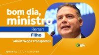 Renan Filho detalha investimentos no modal rodoviário e perspectivas para a infraestrutura do país no "Bom Dia, Ministro" desta quinta-feira (23)