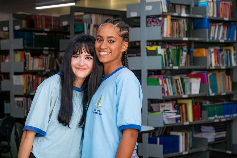 Láiza Castro e Emanuela Teixeira
