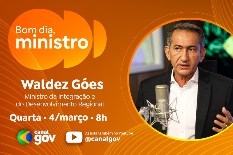 Waldez Góes detalha apoio a Minas Gerais e resposta a eventos climáticos em outros estados no “Bom Dia, Ministro”