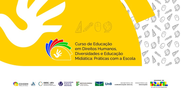 Inscrições abertas para curso gratuito com foco em práticas em Direitos Humanos, Diversidades e Educação Midiática