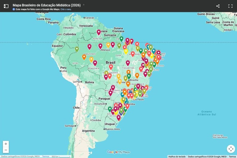 Mapa da educação midiática