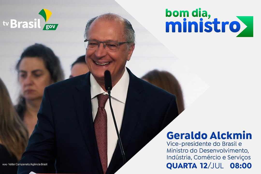 Banner de divulgação - Geraldo Alckmin
