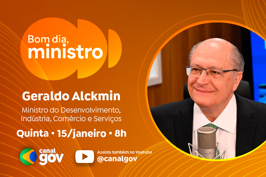 Vice-presidente da República e ministro do Desenvolvimento, Indústria, Comércio e Serviços, Geraldo Alckmin