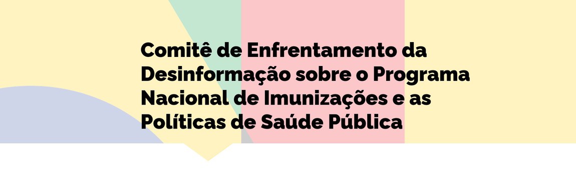 Imagem de apoio Banner Comitê de Enfrentamento da Deseinformação