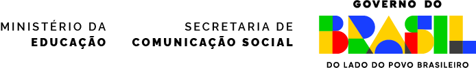 Realização - Governo do Brasil - Secom e MEC