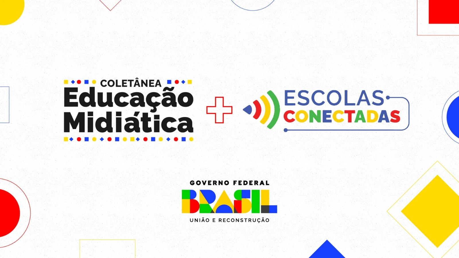 Imagem de cabeçalho para apresentação da coletânea de Educação Midiática