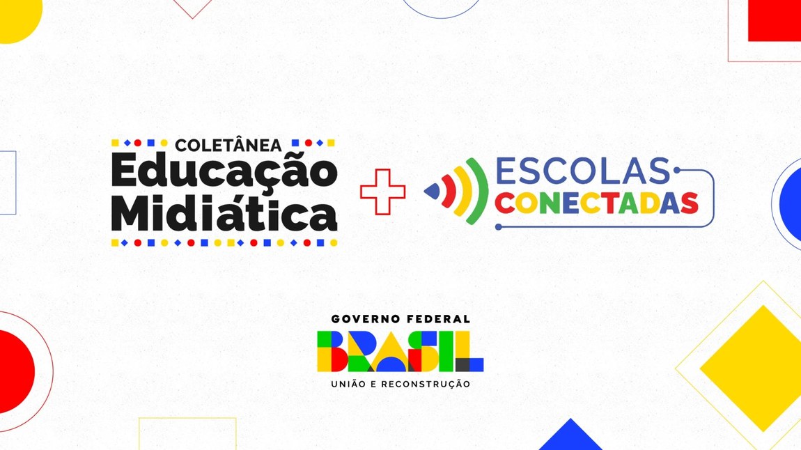 Imagem de cabeçalho para apresentação da coletânea de Educação Midiática