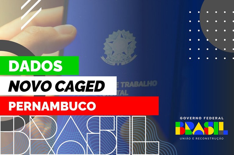 Dados de Pernambuco no Novo Caged