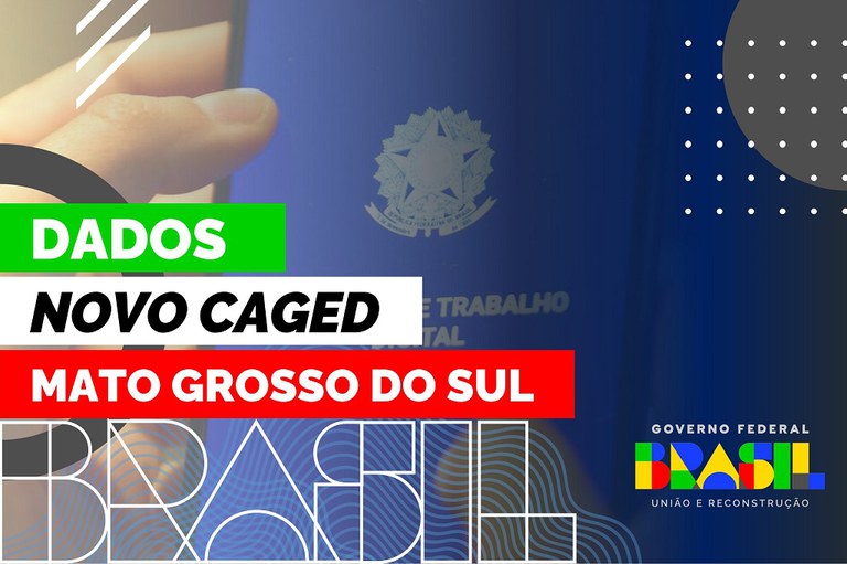 Dados de Mato Grosso do Sul no Novo Caged