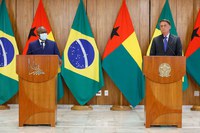 Presidentes do Brasil e Guiné-Bissau se reúnem em Brasília