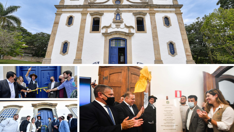 Governo Federal entrega espaços históricos restaurados em Minas Gerais