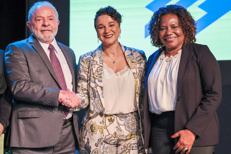 Cerimônia de posse da presidenta do BB, Tarciana Medeiros