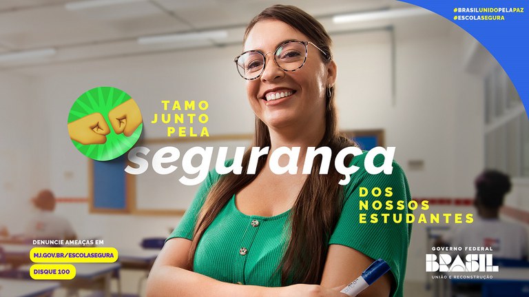 Campanha "Tamo junto pela paz nas escolas"